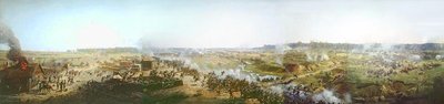 Panorama de la bataille de Moscou en 1812 ou Bataille de Borodino - Franz Roubaud
